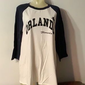 Womens 3/4 sleeve is tshirt